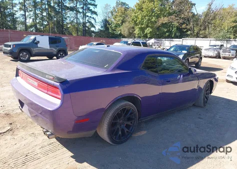 2010 Dodge Challenger Srt8 из США, поврежденный, VIN 2B3CJ7DW7AH190671